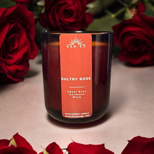 Sultry Rose Candle KAM-EO Home