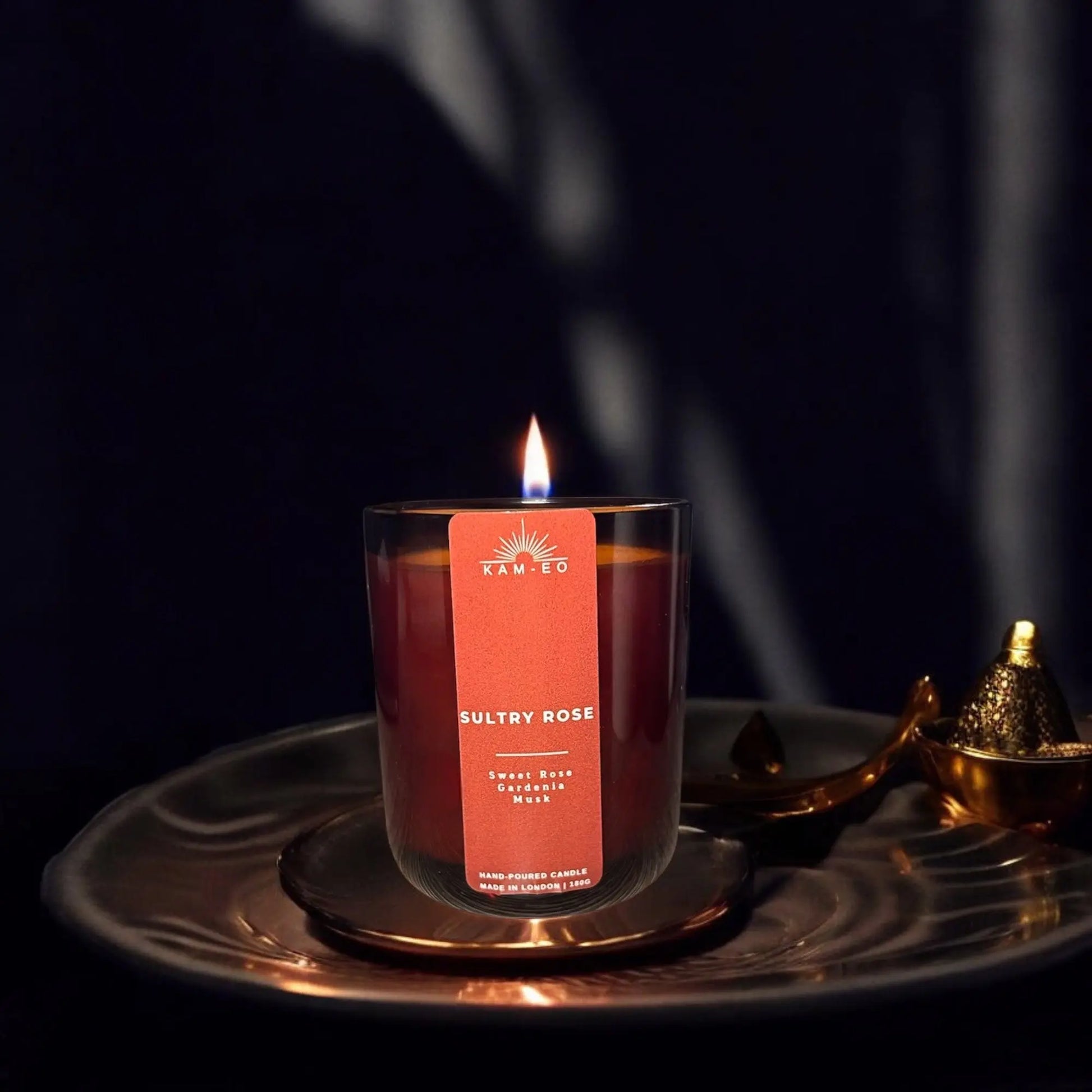 Sultry Rose Candle KAM-EO Home