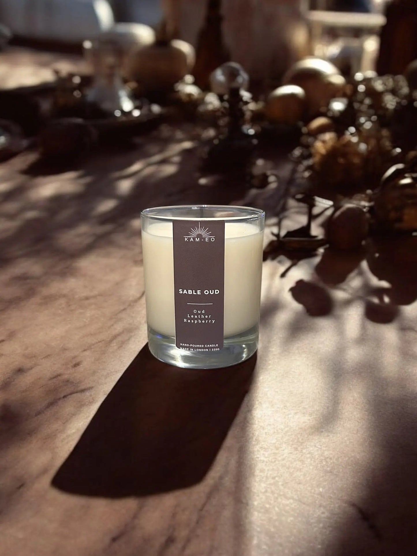 Sable Oud Candle KAM-EO Home