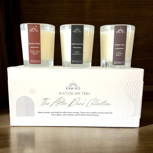 The Scentscape Trio: The Mood Mini Candle Gift Set (Copy) KAM-EO Home